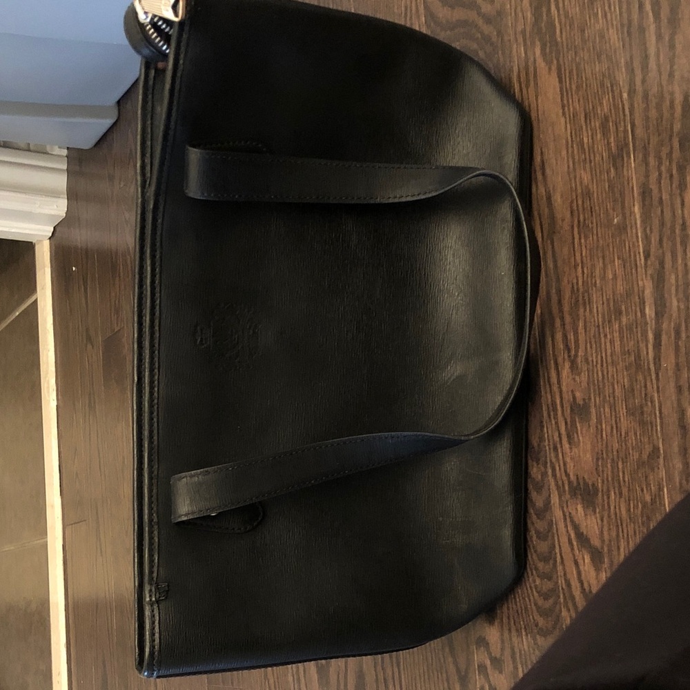 Elegant Black Leather Women’s  Bag